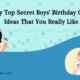 boys birthday gift ideas